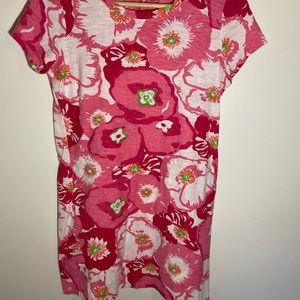 Lilly Pulitzer pink flower dress